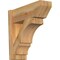 Ekena Millwork Balboa Slat Rough Sawn Outlooker, Western Red Cedar, 8"W x 22"D x 22"H OUT08X22X22BOA06RWR - alternate 1
